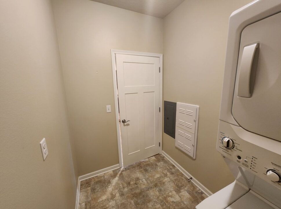 Laundry and Storage Room